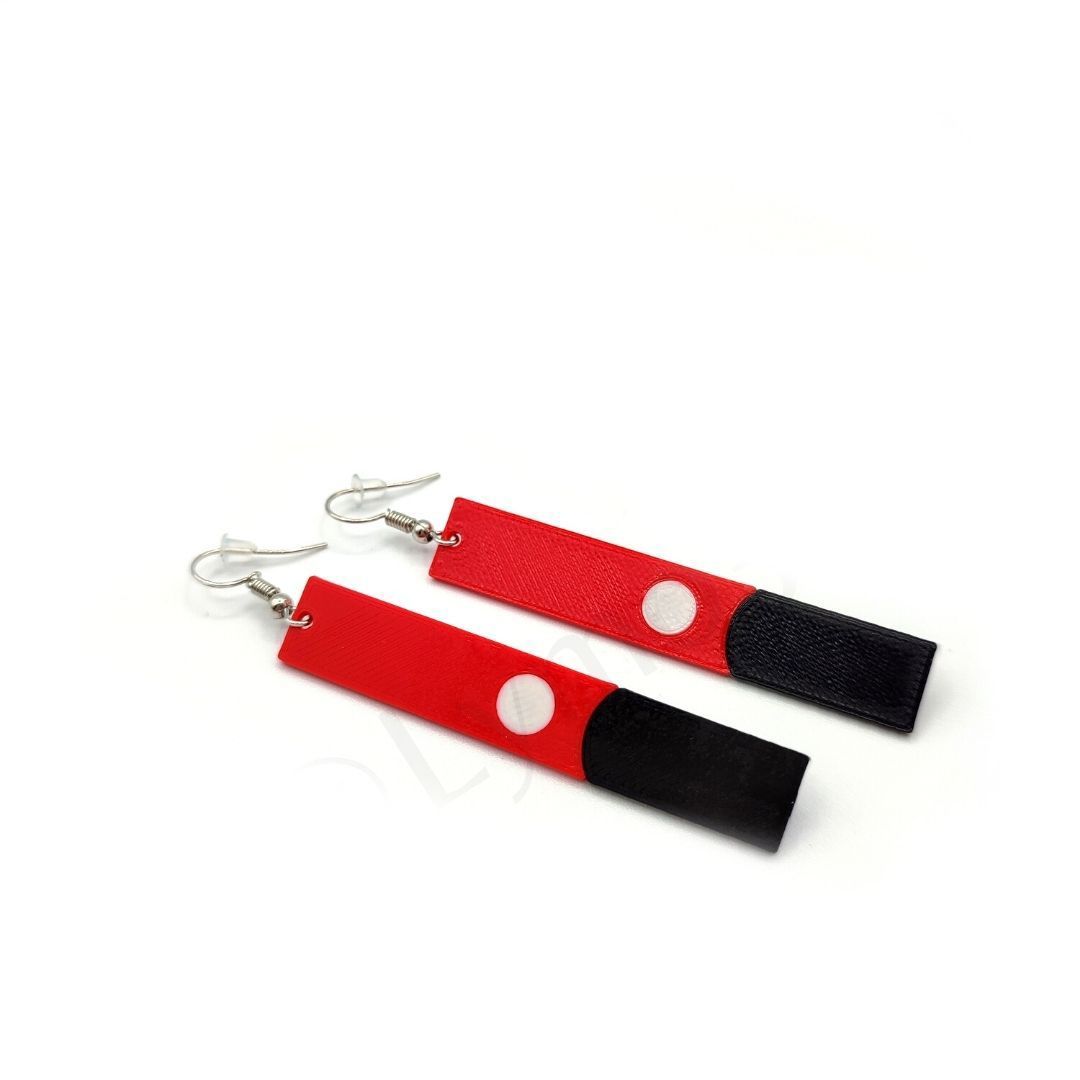 Lymo3D_Pendientes Izana Kurokawa 3d