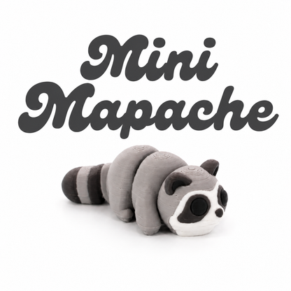 Mini mapache articulado