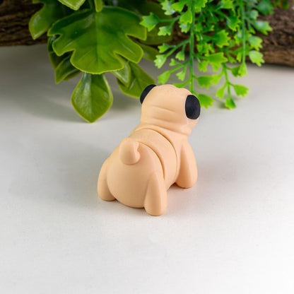Gelenkiger Mini-Mops