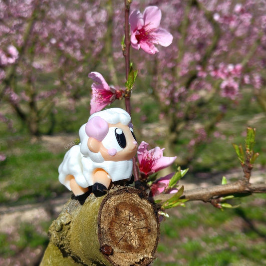 Fluffy Lamb – Ovejita articulada 