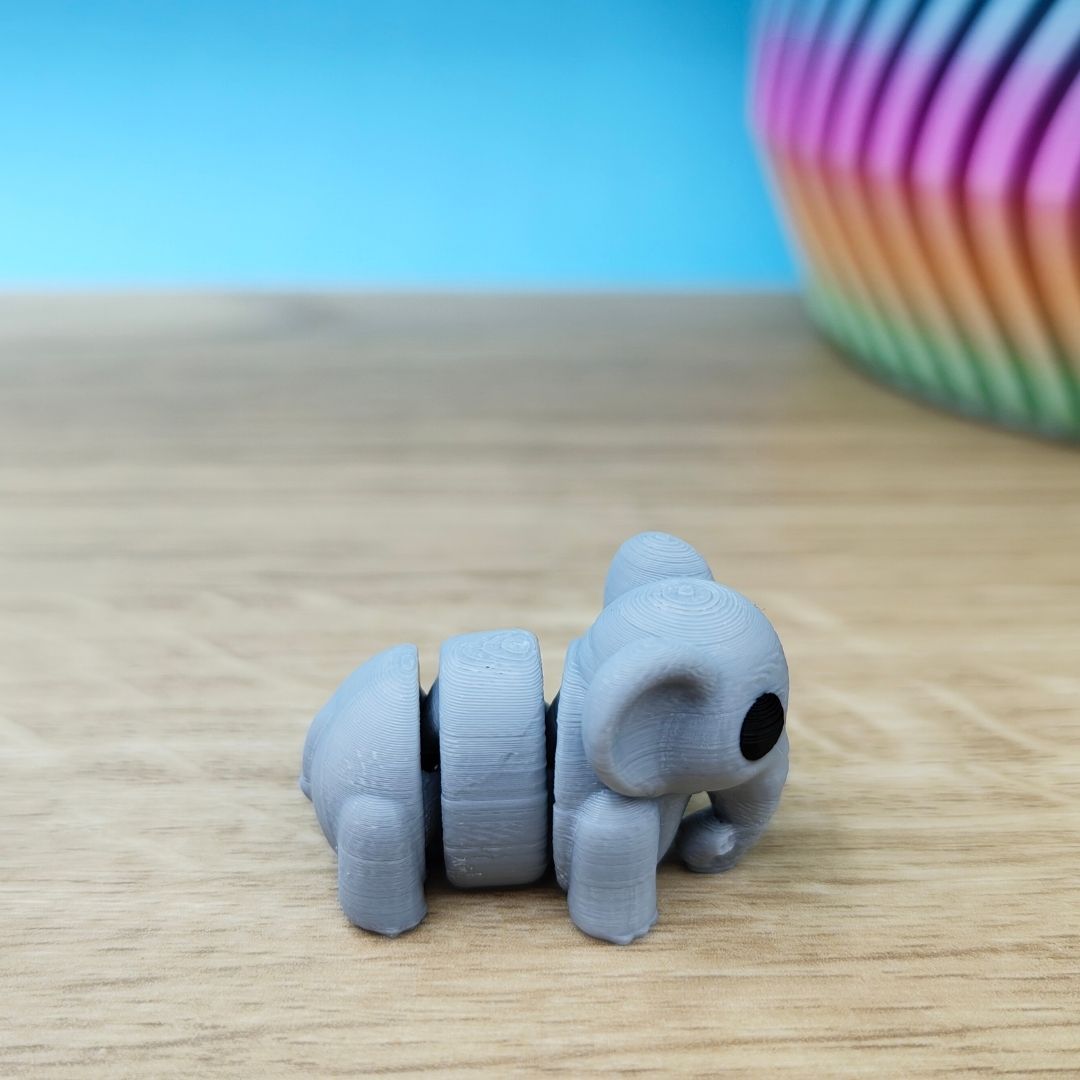 Mini articulated elephant