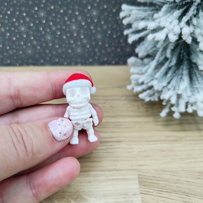Mini huesitos navideño articulado