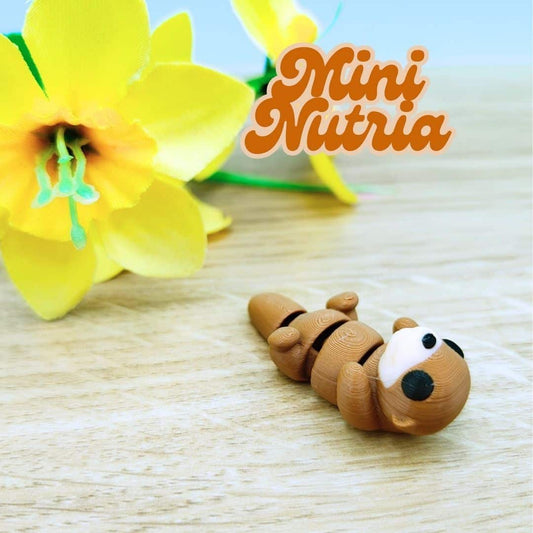 Mini nutria articulada