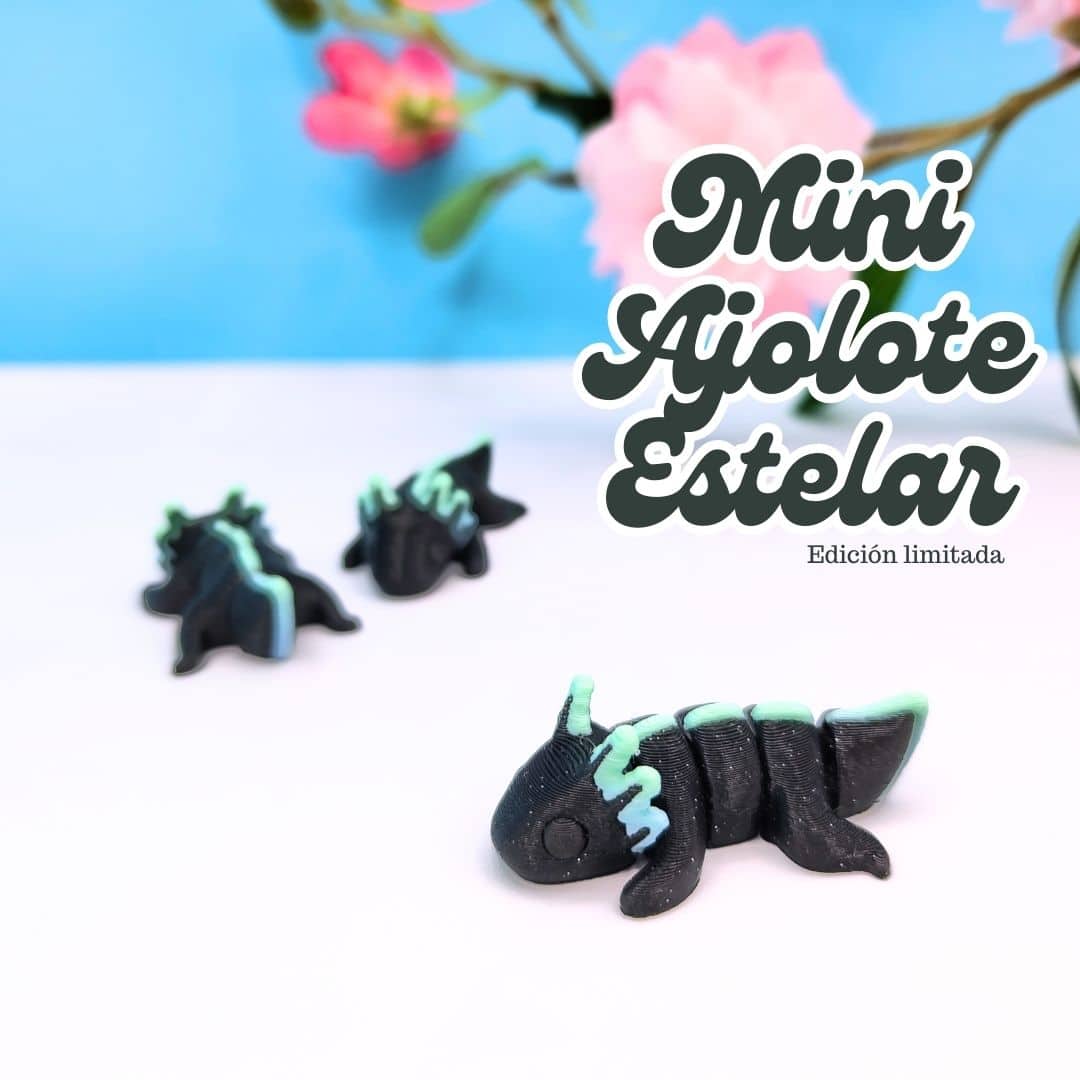 Mini ajolote estelar articulado