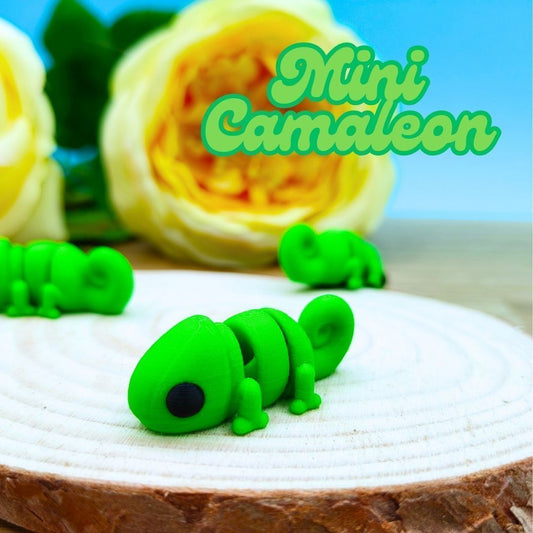 Mini camaleón articulado