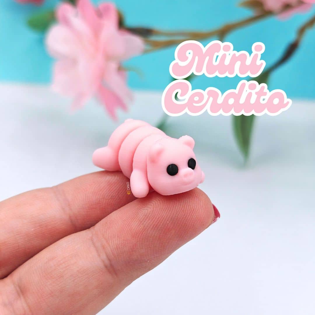 Mini cerdito articulado