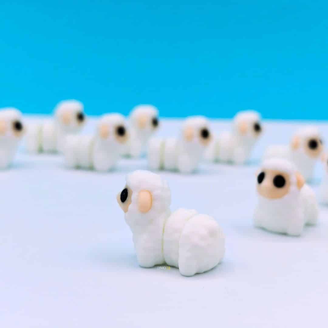 Mini articulated sheep