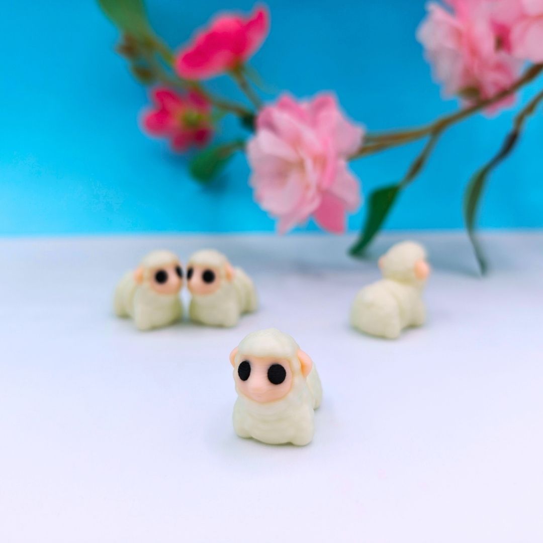Mini-Leuchtschaf mit Gelenken