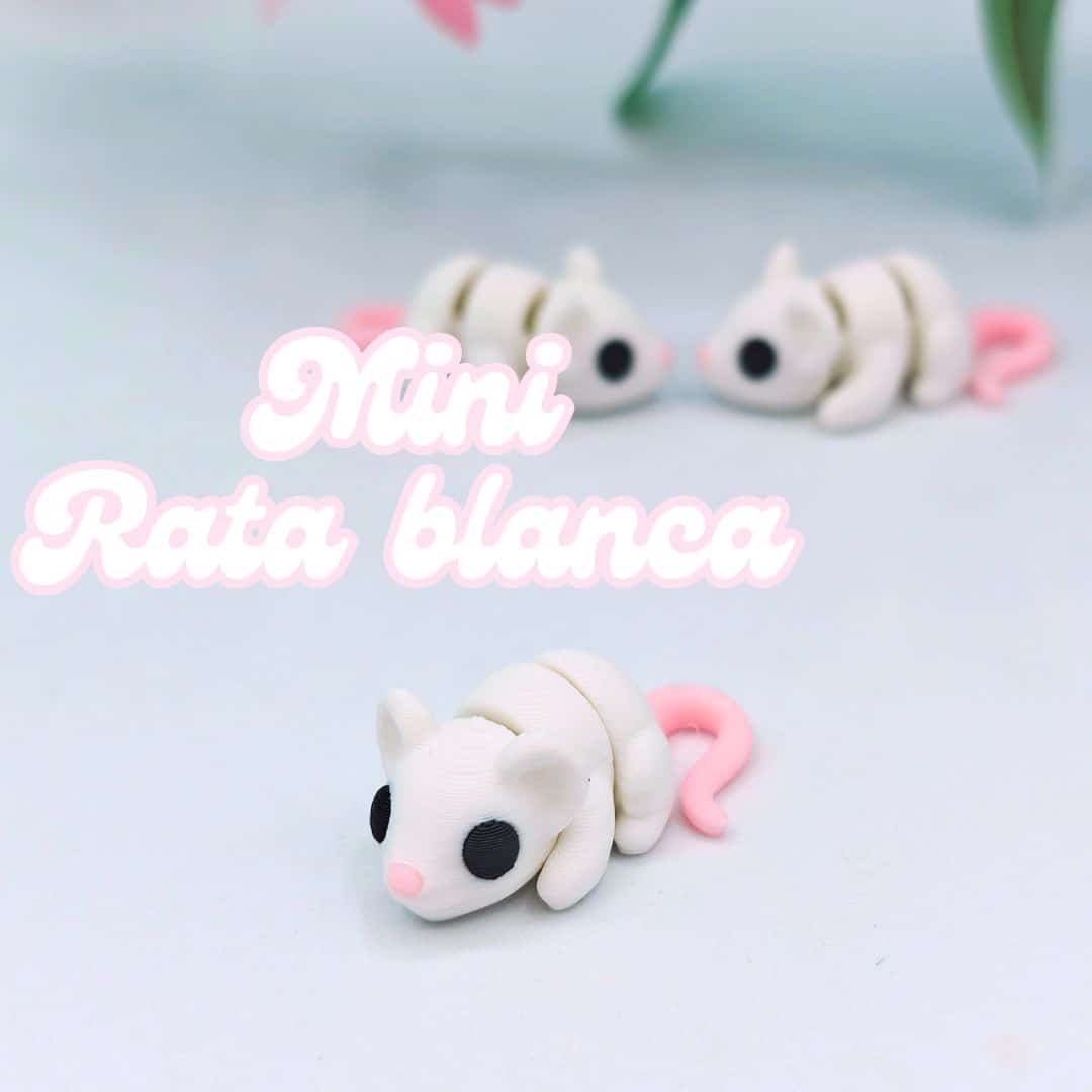 Mini rata blanca articulada