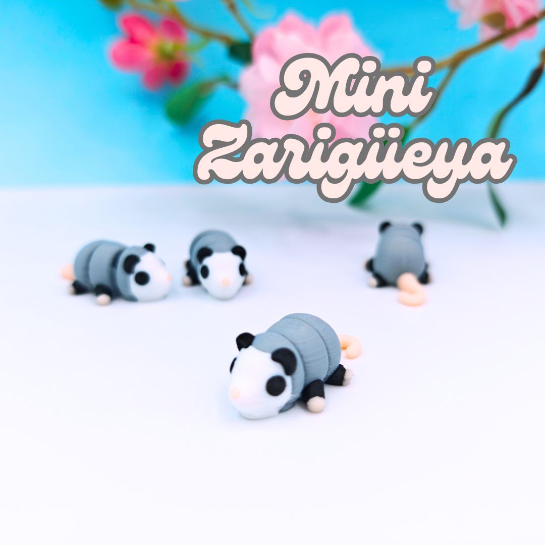 Mini zarigüeya articulada