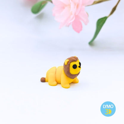 Mini león articulado