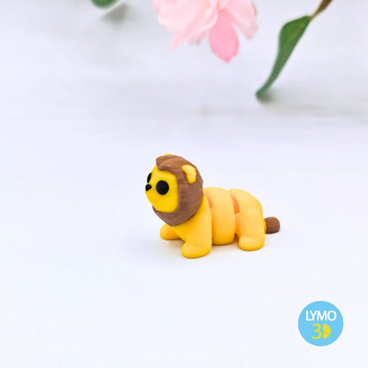 Mini león articulado