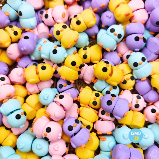 Mini pollito articulado