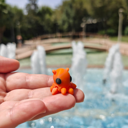 Mini articulated octopus