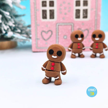 Mini galleta jengibre articulada 