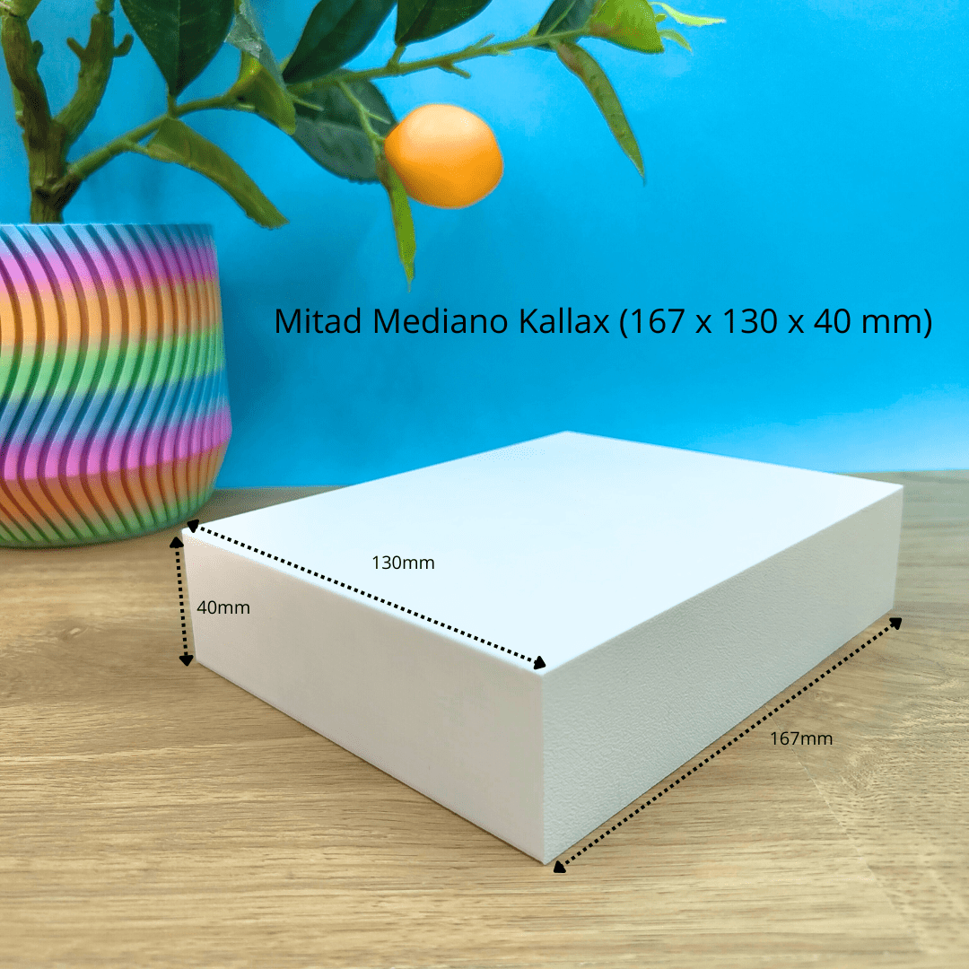 Mitad Mediano Kallax (167 x 130 x 40 mm)