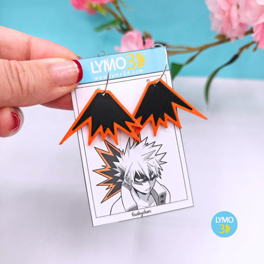 Pendientes fire hero