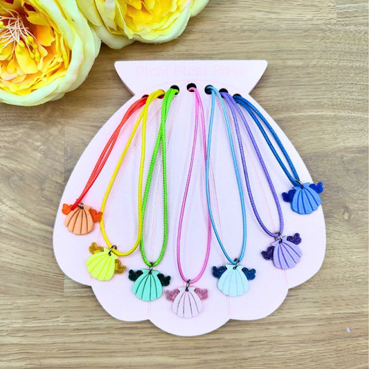 Collares y pendientes de concha mágicos