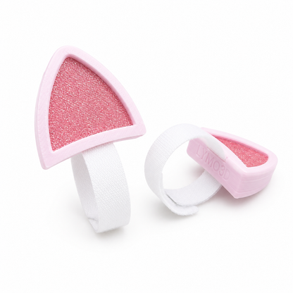 Pinke Glitzer-Katzenohren