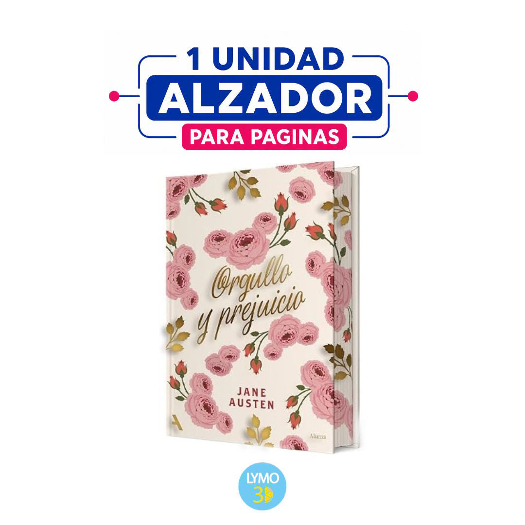 Alzador de páginas para Orgullo y prejuicio – Edición especial de rosas Alianza