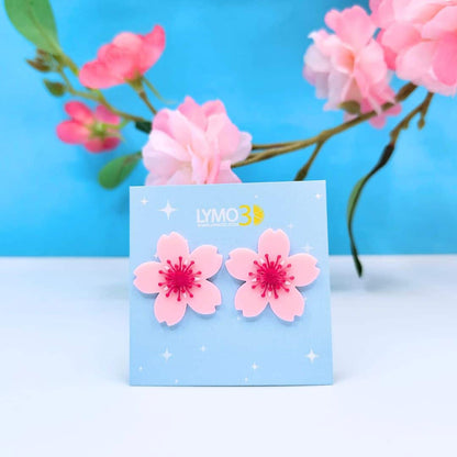 Pendientes flor de cerezo