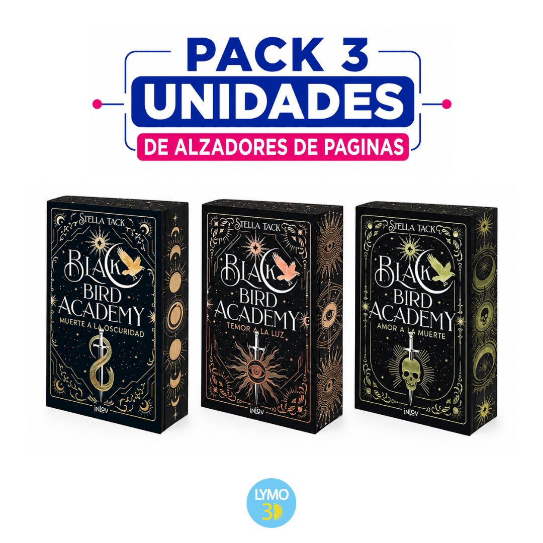 Pack de alzadores de páginas para Black Bird Academy