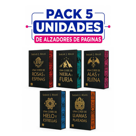 Pack de alzadores de páginas para acotar edición especial