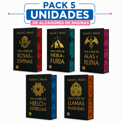 Pack de alzadores de páginas para acotar edición especial