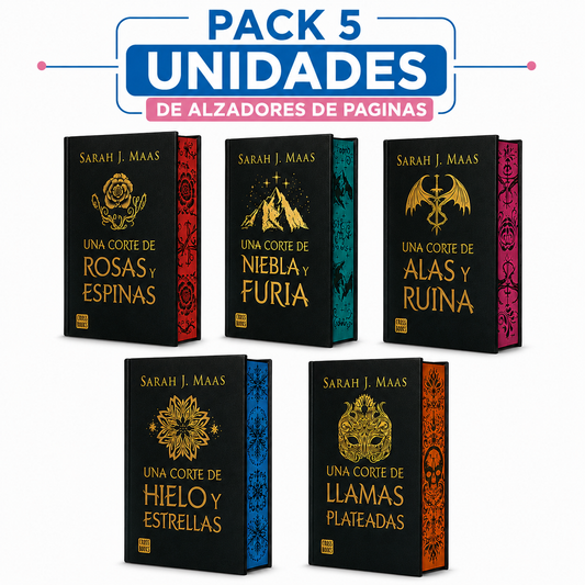 Pack de alzadores de páginas para acotar edición especial
