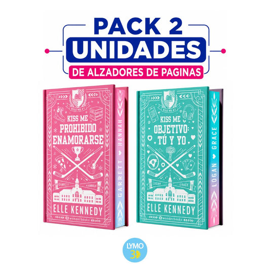 Pack de 2 alzadores de páginas para Off Campus