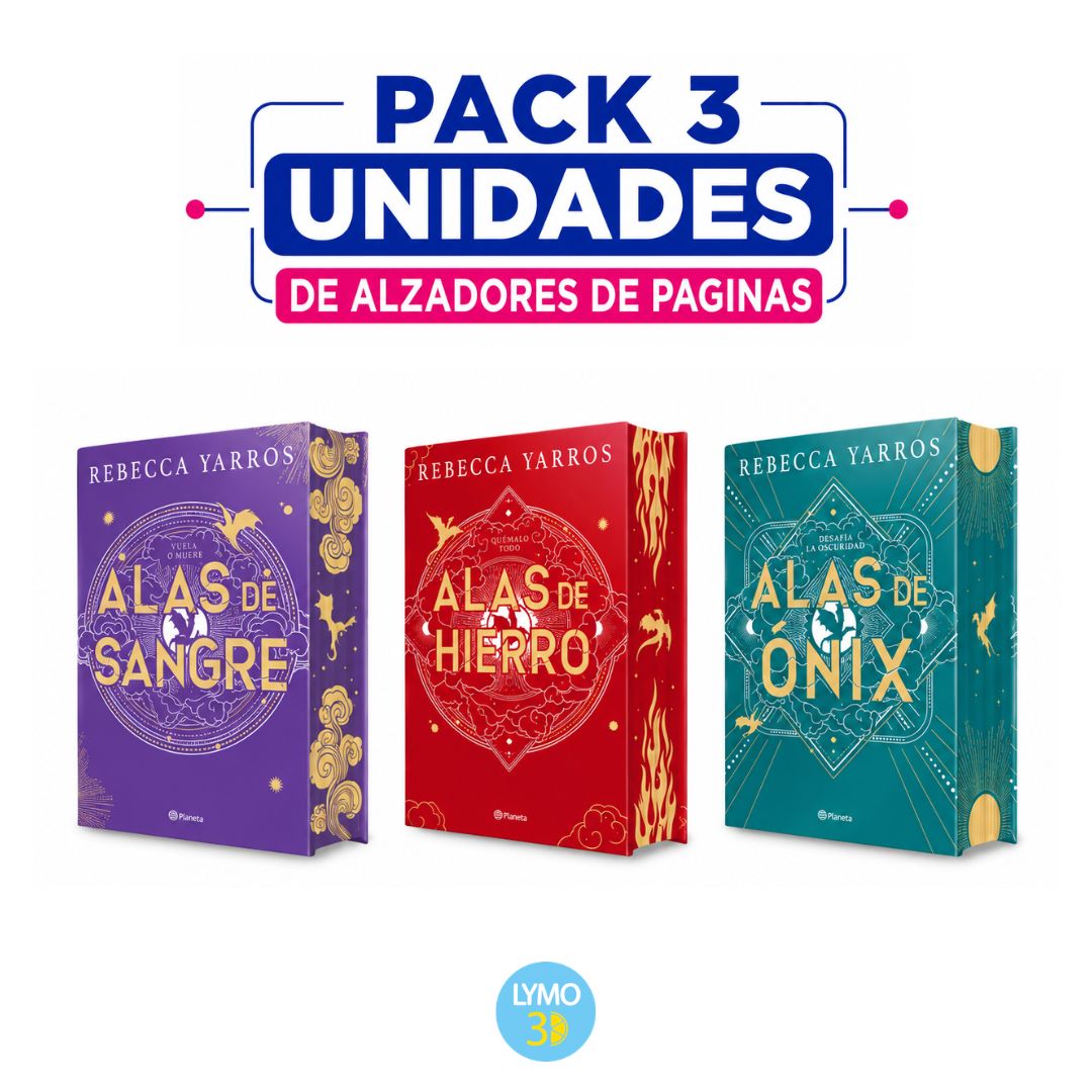 Pack de alzadores de páginas para la edición limitada de la Serie Empíreo