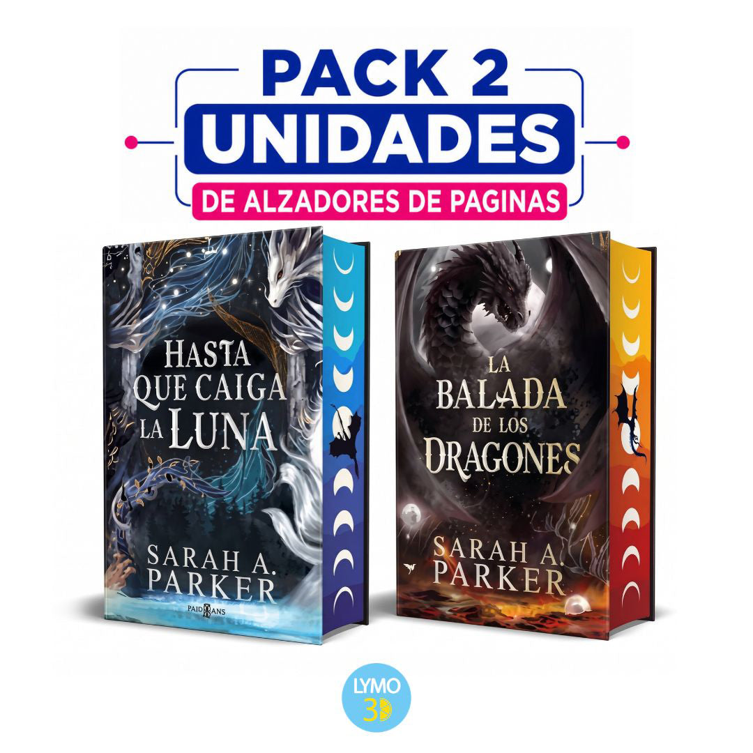 Pack alzadores de páginas – Saga La caída lunar