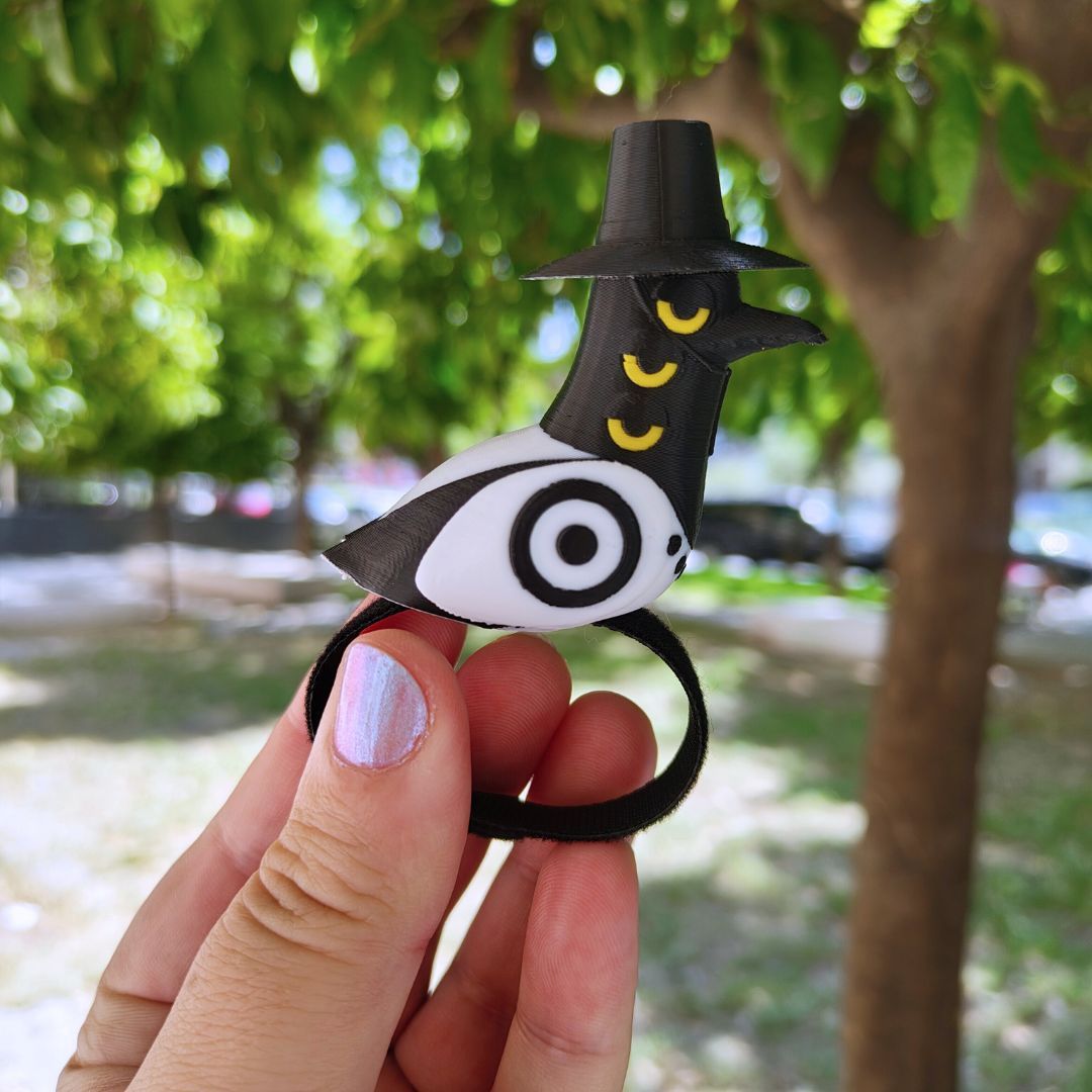 Pájaro demoníaco para auriculares