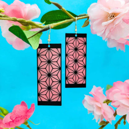 Pendientes Asanoha 1