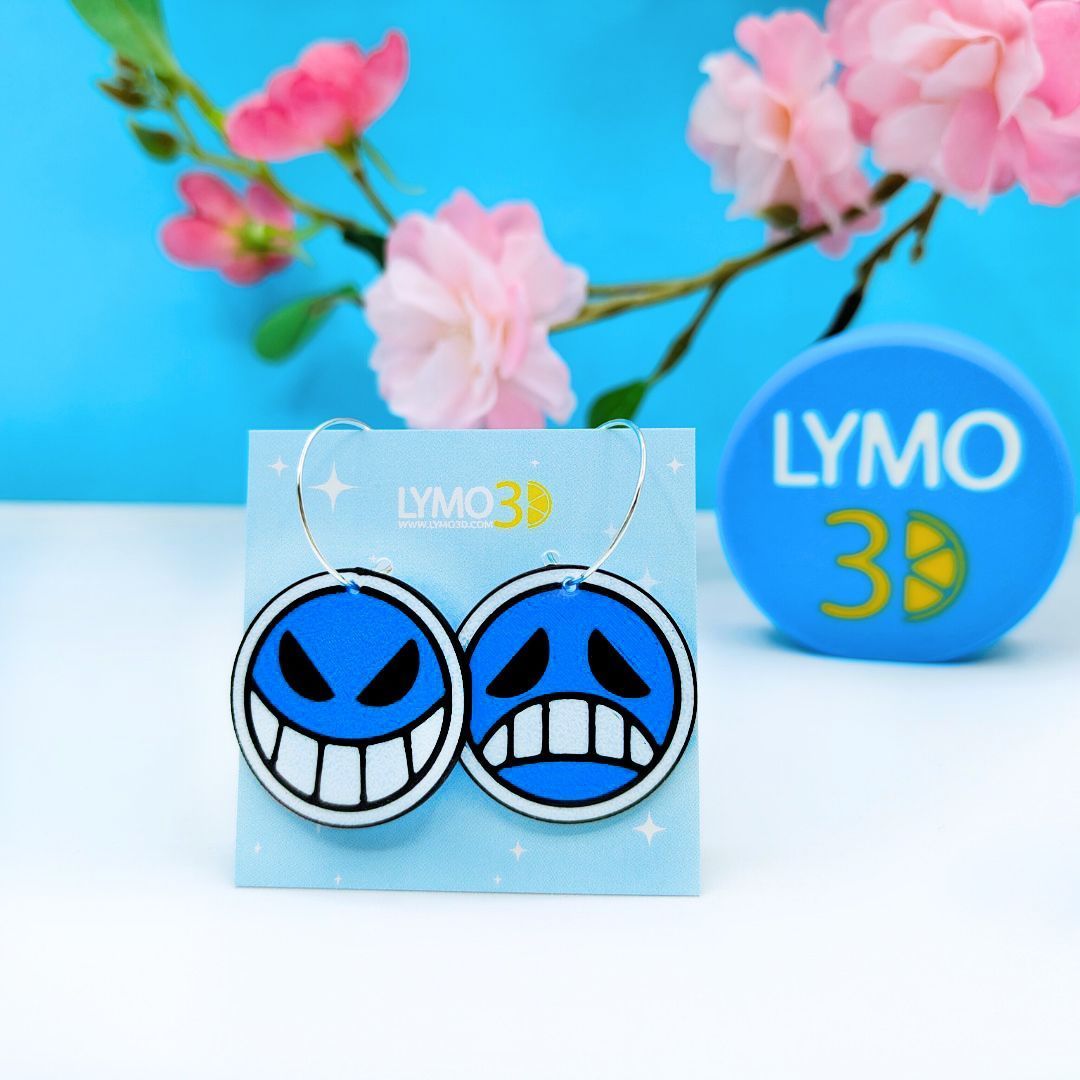 Pendientes Caritas Pirata