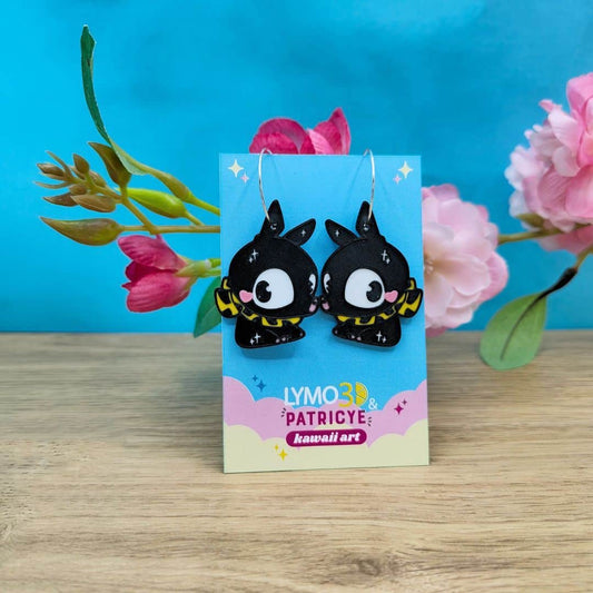 Pendientes cerdito magico