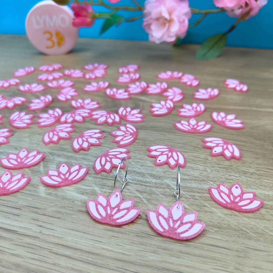 Pendientes Flor de loto