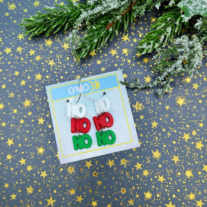 HOHOHO Weihnachtsohrringe