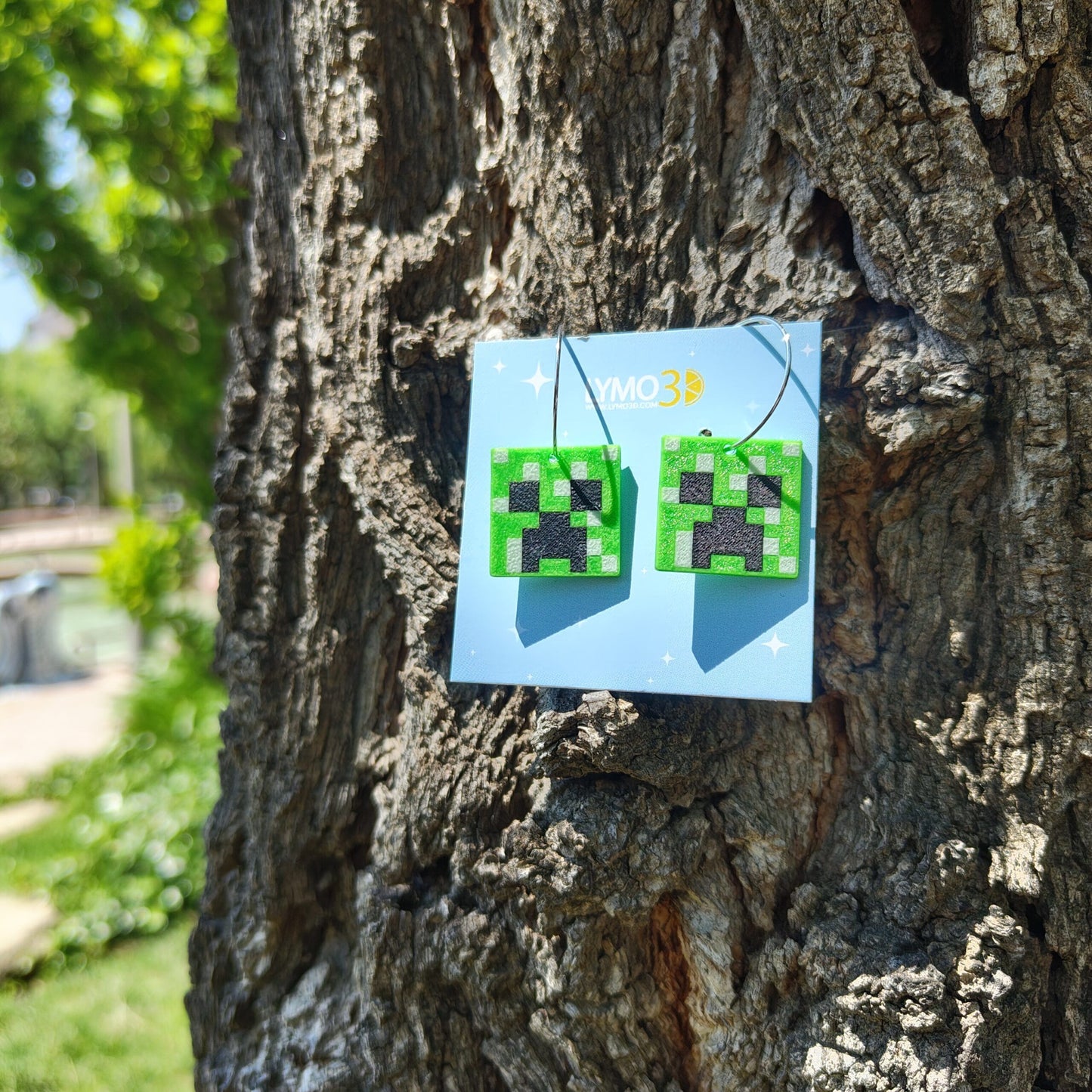 Pendientes pixel explosivo