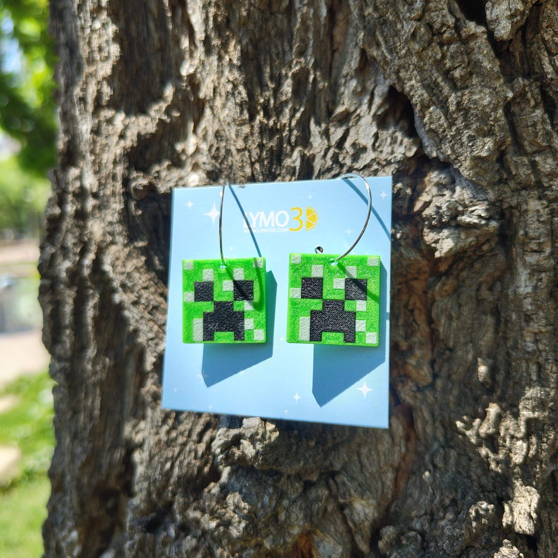 Pendientes Pixel Explosivo (3)