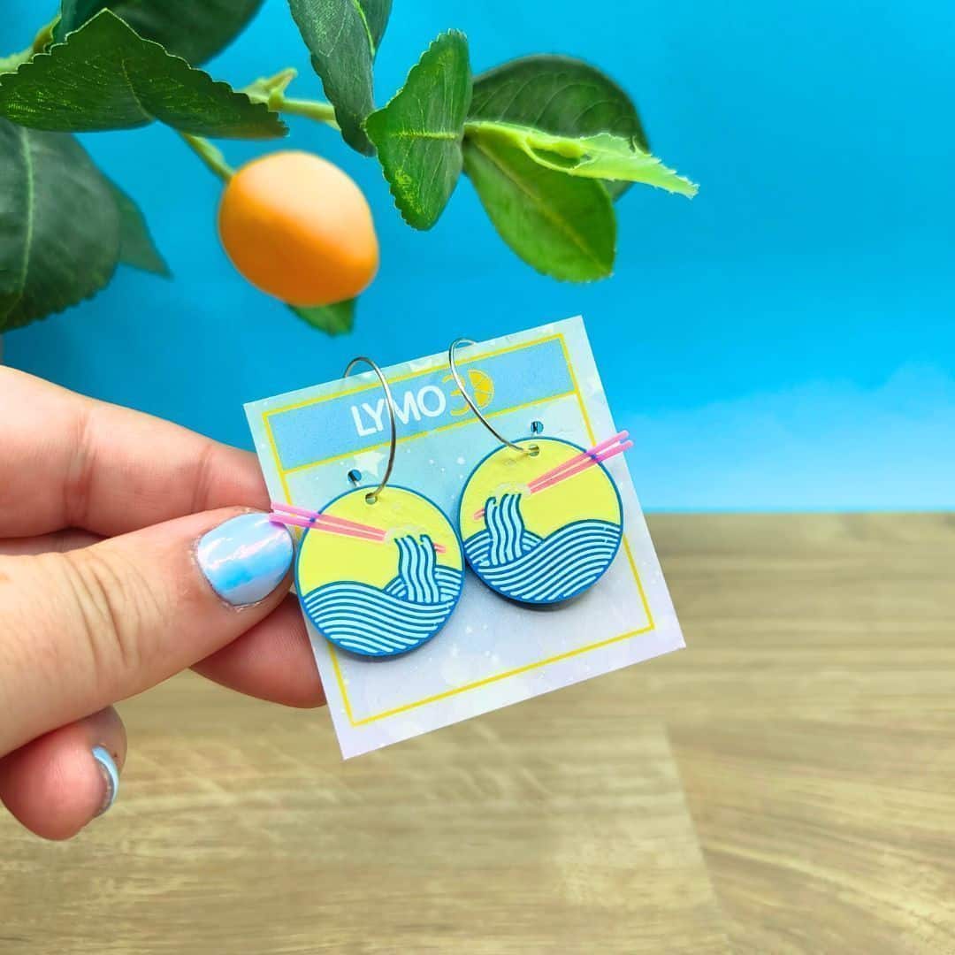 Pendientes Ramen de Mar