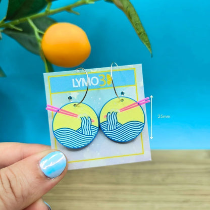 Pendientes Ramen de Mar