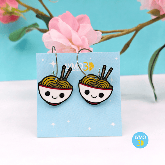 Pendientes bol de ramen