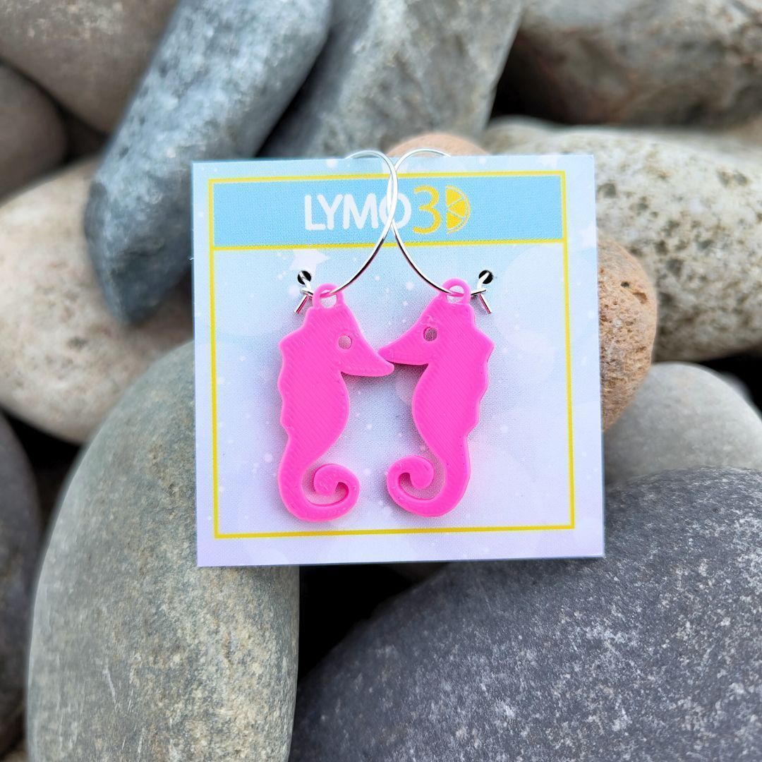 Pendientes caballito de mar