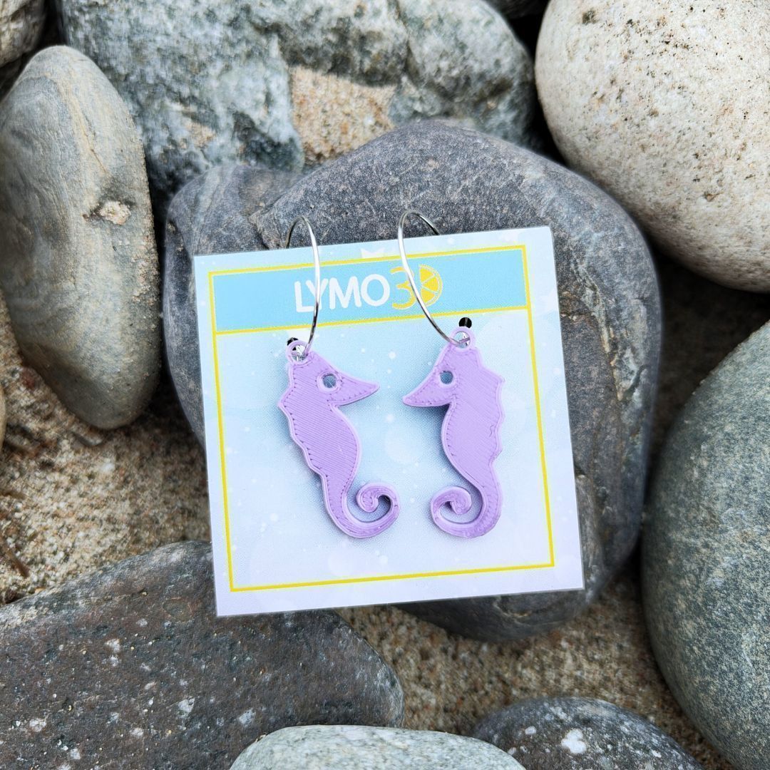 Pendientes caballito de mar