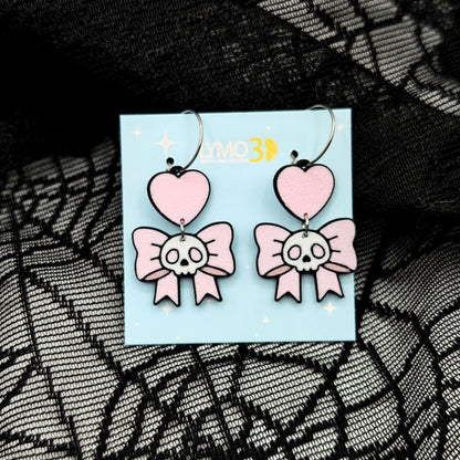 Pendientes calavera Coquette