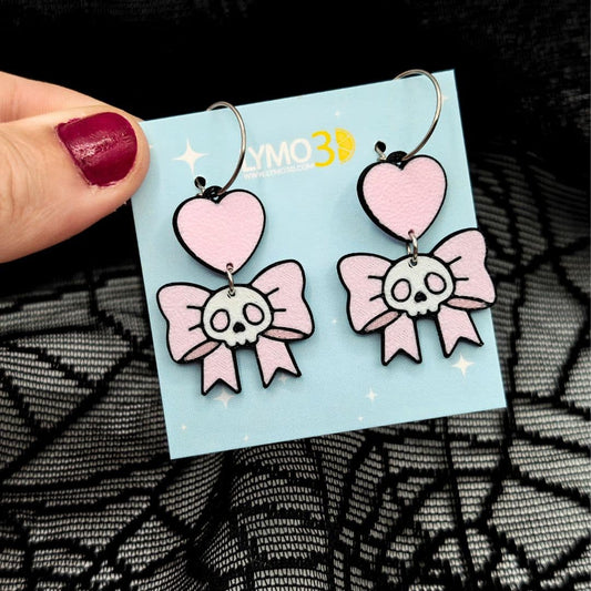 Pendientes calavera Coquette