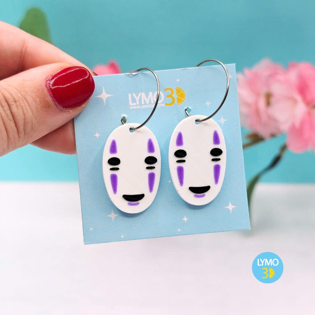 Pendientes espíritu sin cara