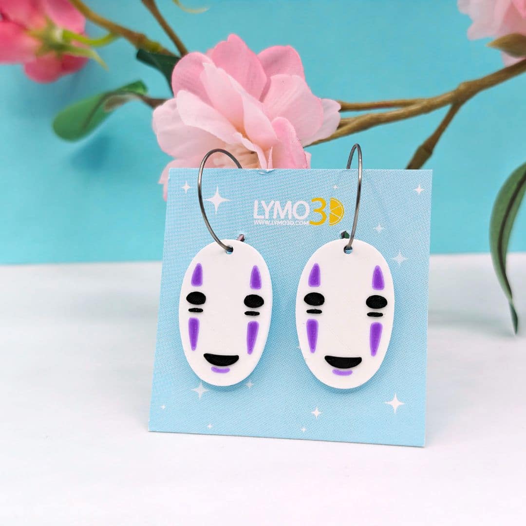 Pendientes espíritu sin cara