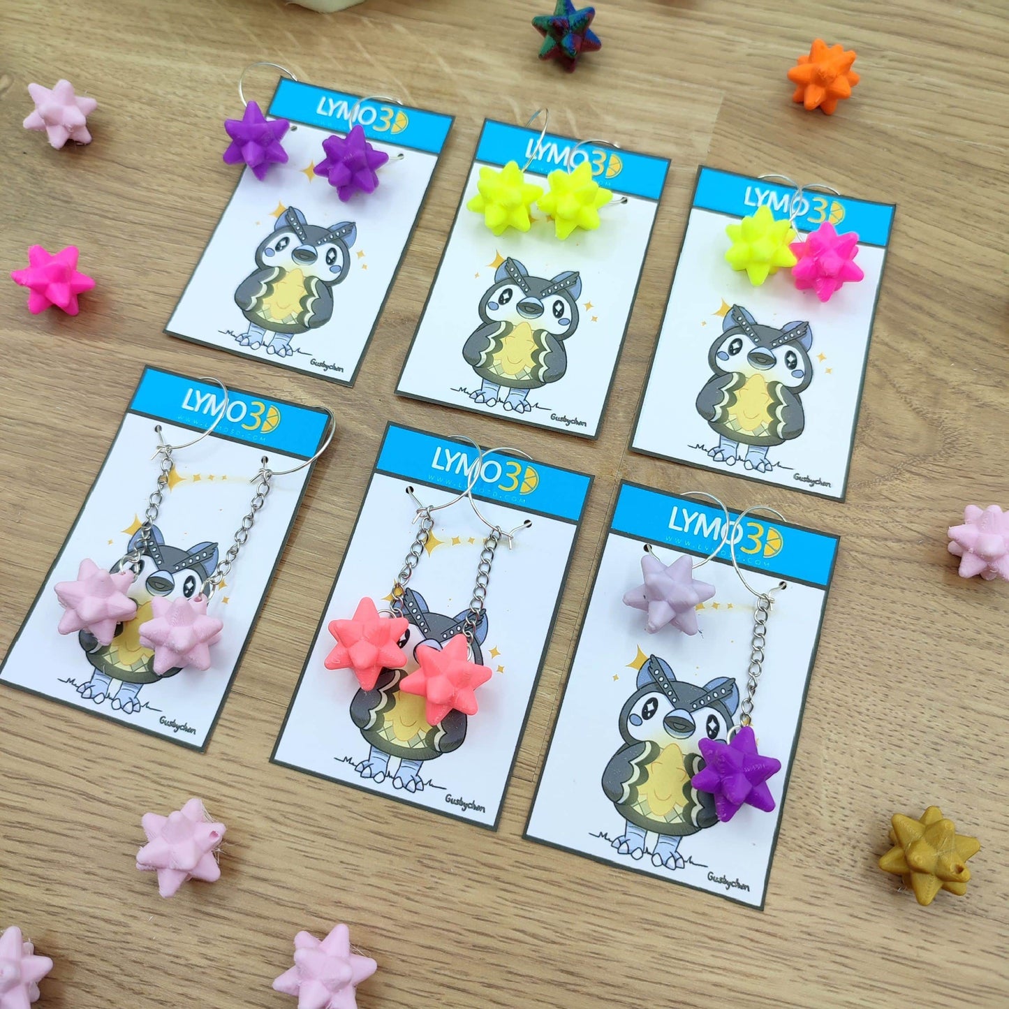 Pendientes Estelares